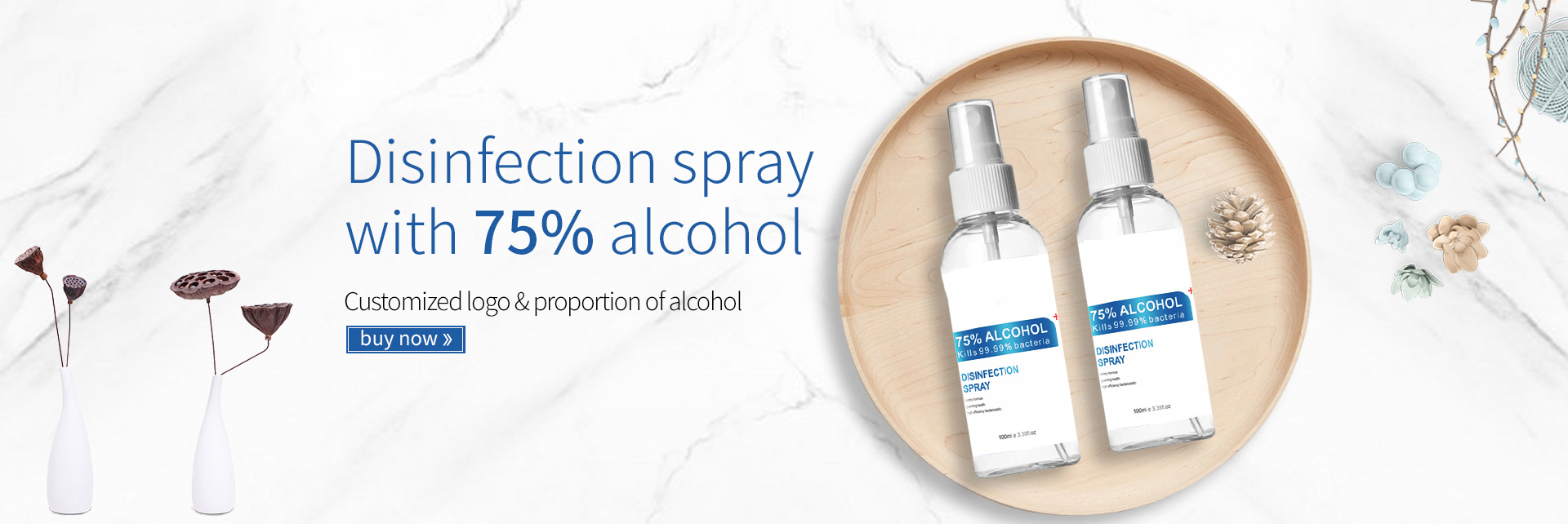 Disinfection alcohol spray
